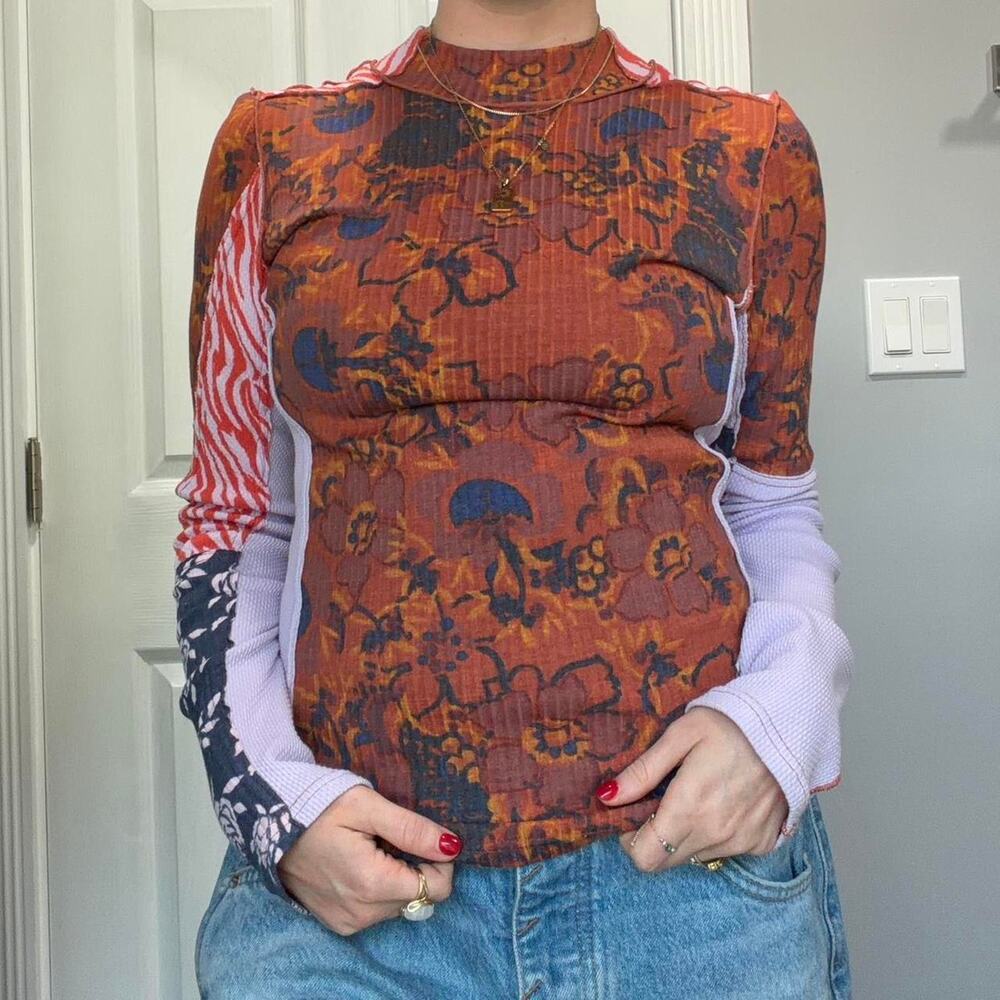 Free people funky longsleeve in